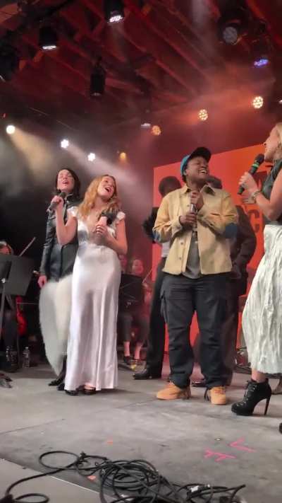 Annie Sing Along at ACLU Creatives for Freedom Concert