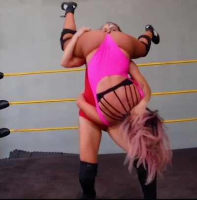 Thunder Rosa and Alex Gracia