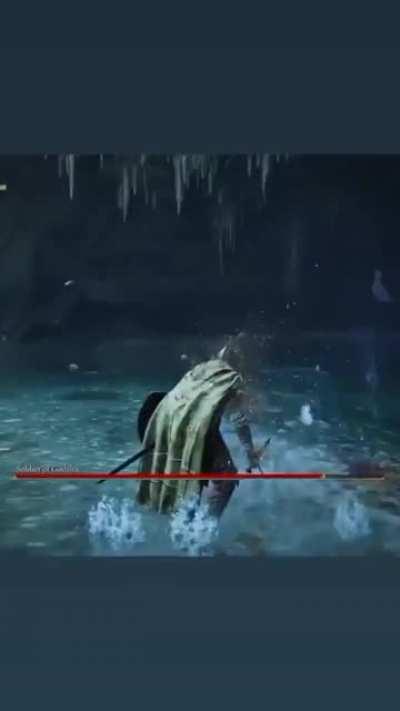 Soilder of Godrick uses 1% of his power