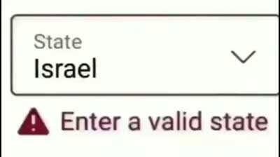 The instructions are easy, enter a valid state