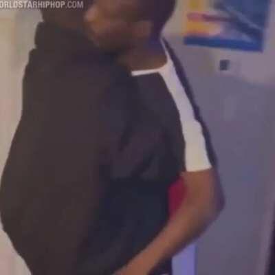 Man gets knocked out and then gets shown the video