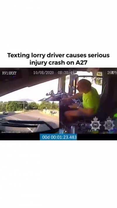 Texting while driving