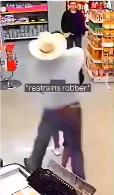 Veteran Stops An Armed Robber