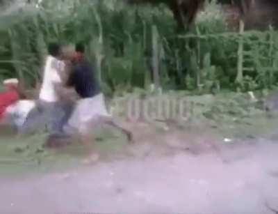 Here he comes to the rescue