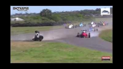Horrific F1600 accident earlier today in South Africa