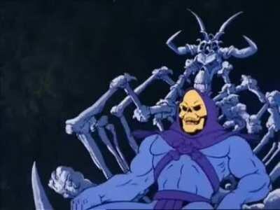 Invest in skeletor cute laughing moment.