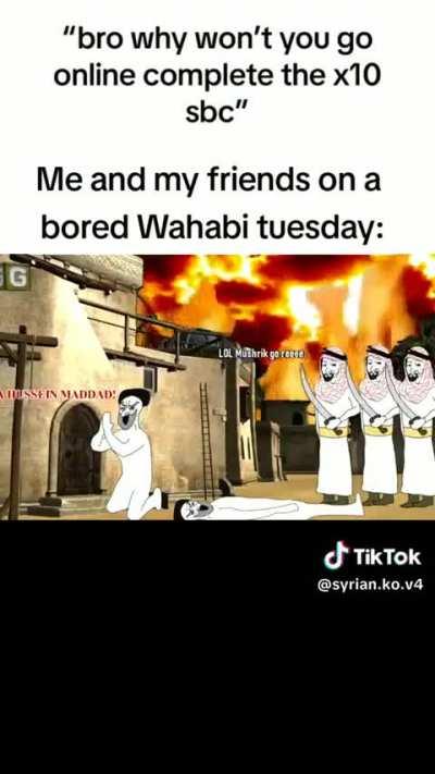 Average wahabi W😎