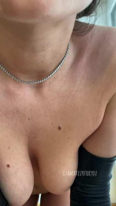 Your fuckdoll will kiss you if you play with her boobs