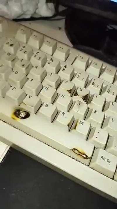 Let my roommate use my pc while I was on vacation for a week...