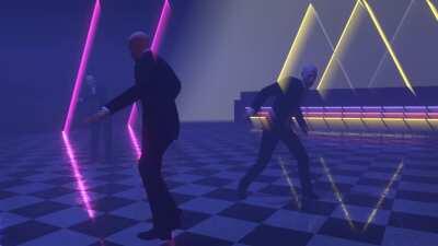 I've made a short animation in celebration of Hitman III's release.