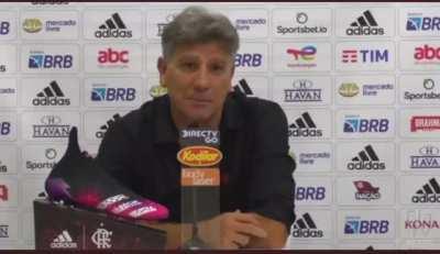 Renato Gaúcho sobre Gabigol pedir seu DVD