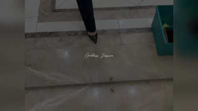 Trying on My New Socks Bought by a Fan