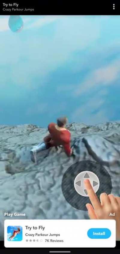 Found another bad ad of the same game and its even worse