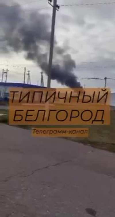 Ru pov Women from Belgorod film the aftermath of a Ukrainian strike and state there were soldiers and vehicles there. Another arrival is heard and they sound very upset.
