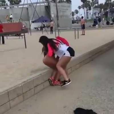 Those tan lines though