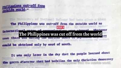 Chel Diokno's video about Marcos Martial Law