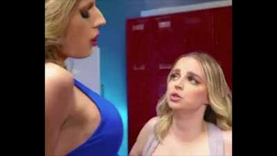 Codi Vore gets lucky with two hot trans babes 🥵