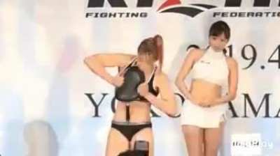 Gal in back there gets it