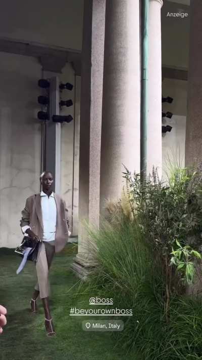 At Boss show - IG Story September 2024