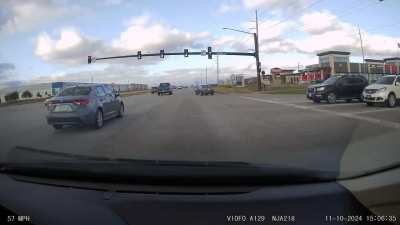 [oc] She didn't bother hitting the gas after this either. Just sort of moseyed on at 10 under.