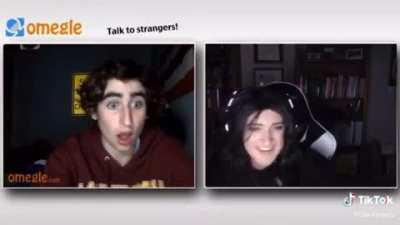 Giving a compliment on omegle