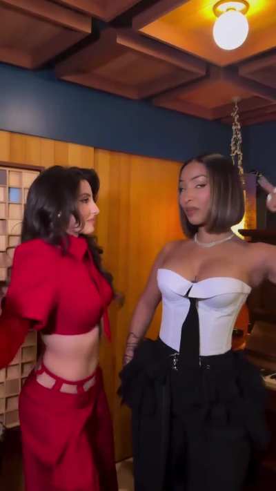 Shenseea with Nora Fatehi | IG 11/20/25