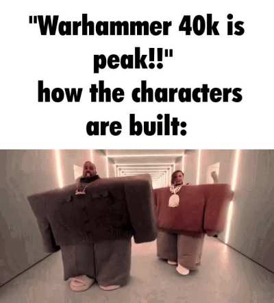 I'm not offending the game, but the soldiers are literally walking fridges