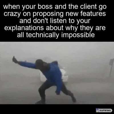 brainstorming my @ss to hell