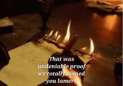 How can you respond to that?