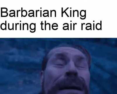 He just stands there