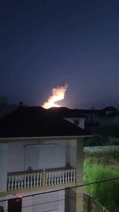 Full video of the attack on the $1.2 billion Triumph air defense system in Yevpatoriya, Crimea, Ukraine, September 14, 2023