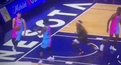 Can’t believe that Jimmy Butler was assaulted on the court. This type of violence was unnecessary. I’m surprised it was only a common foul.