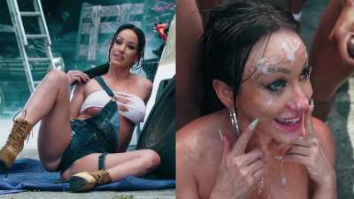 Before/After: Jennifer's (cum covered) Body