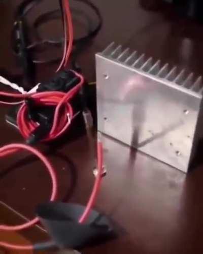 Someone plays Giorno's Theme with Electricity