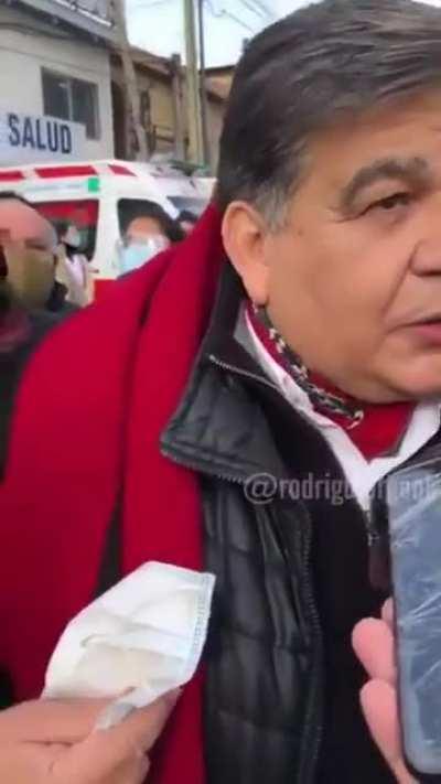 Declaraciones de Mario Ishii, en Jose C. Paz, investigado por encubrimiento de narcotr&aacute;fico luego de ser filmado afirmando el translado de "falopa" con las Ambulancias de su partido