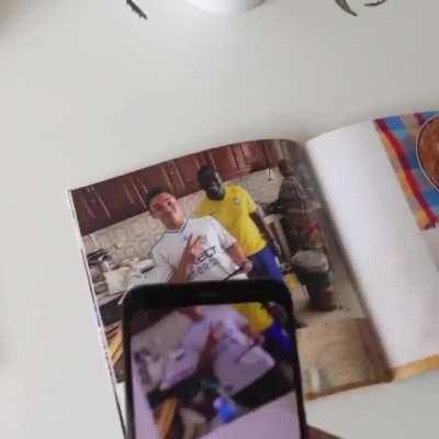 Magical copy and paste, powered by augmented reality+machine learning (Source in comments)