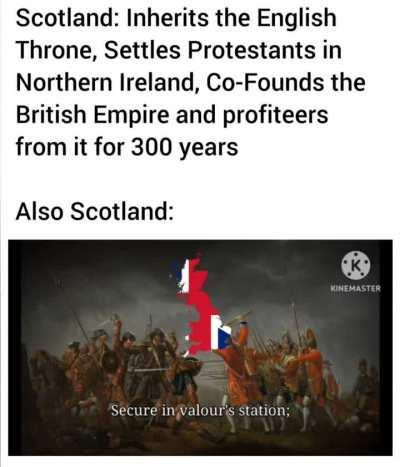 Gaslighting the English since 1707