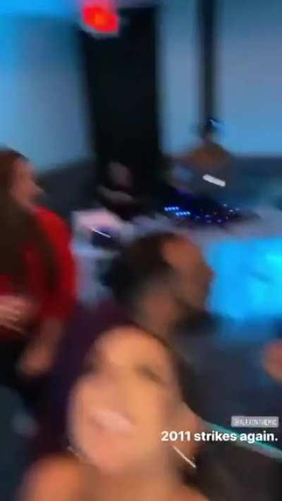 Dancing for her birthday 2