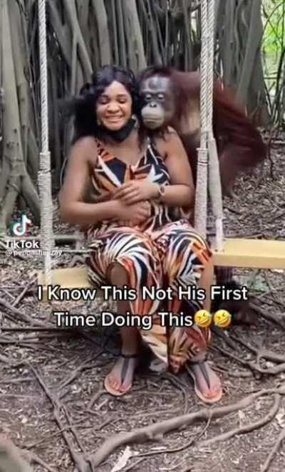 The cheeky smile at the end 🤣