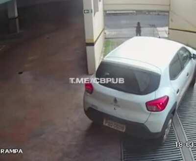 HMF while I stop this car...