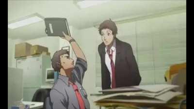 wtf dojima abuse adachi???? 😭😭