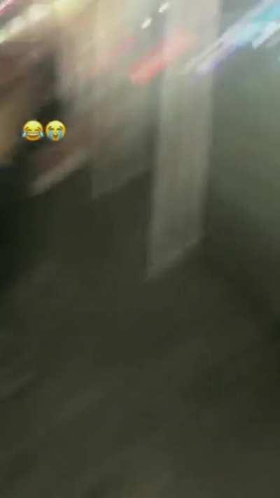 Teenage assholes harass food cart in New York