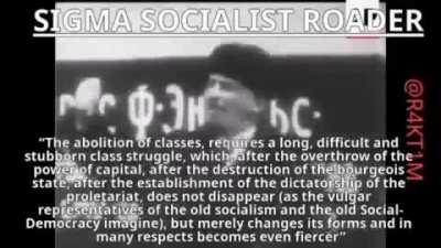 Beta Capitalist roader vs Sigma Socialist Roaders