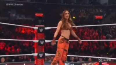 On WWE RAW: Liv Morgan, Raquel Rodriguez & Natalya vs Carmella, Nikki Cross & Asuka