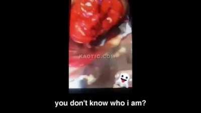 Cartel peeled off guys face and chest (video with subtitles)