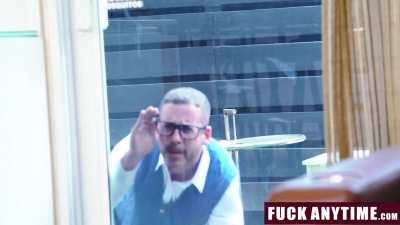 Perv Tutor Teaching His Academy Girls to Follow the Rules in his Freeuse Academy