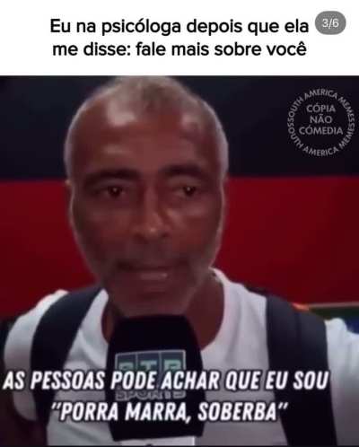 Sendo sincero…