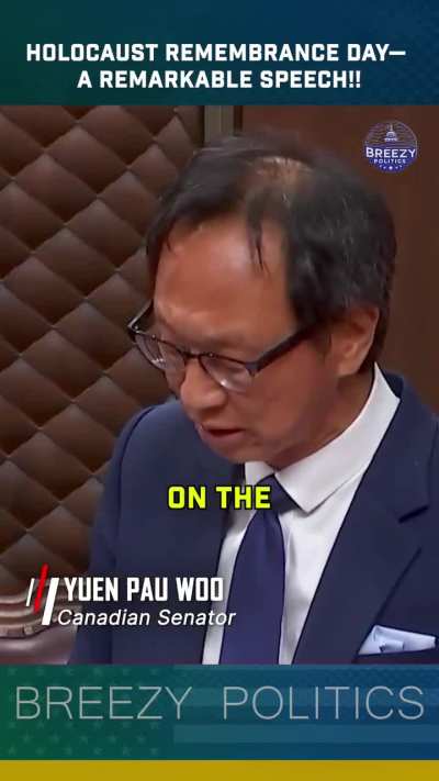 We need to mark every day as Holocaust remembrance day, because we are allowing again today what was to be “Never again” - Yuen Pau Woo