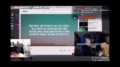 RICEGUM REACTS to KSI - SWERVE | HE says KSI is not writing his music and he disses JJ's Girlfriend