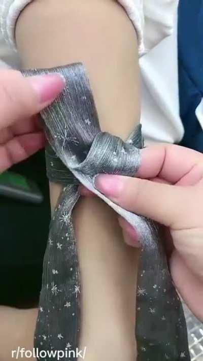 that's how you tie a real bow-tie